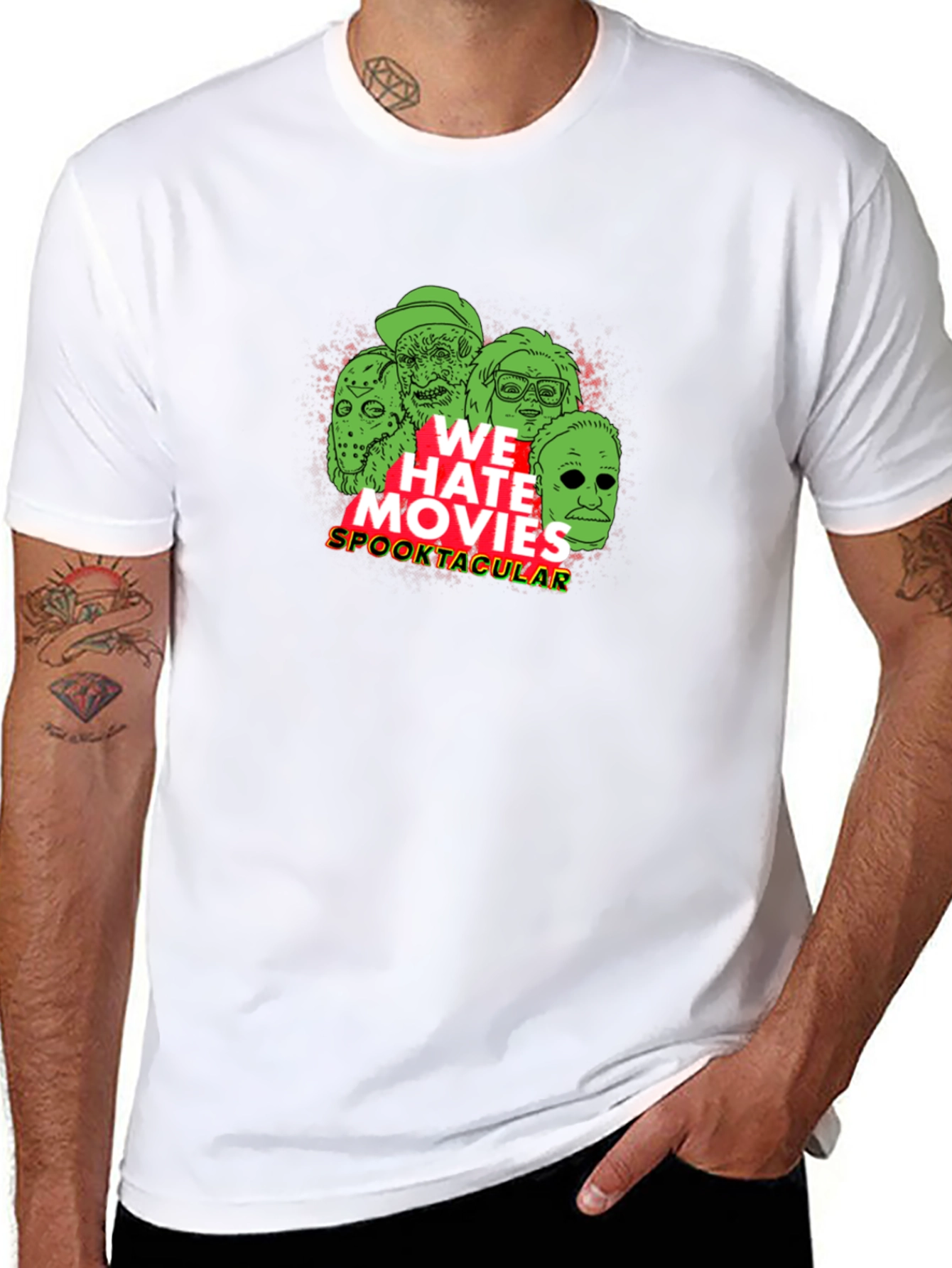 We Hate Movies Spooktacular Black T-Shirt
