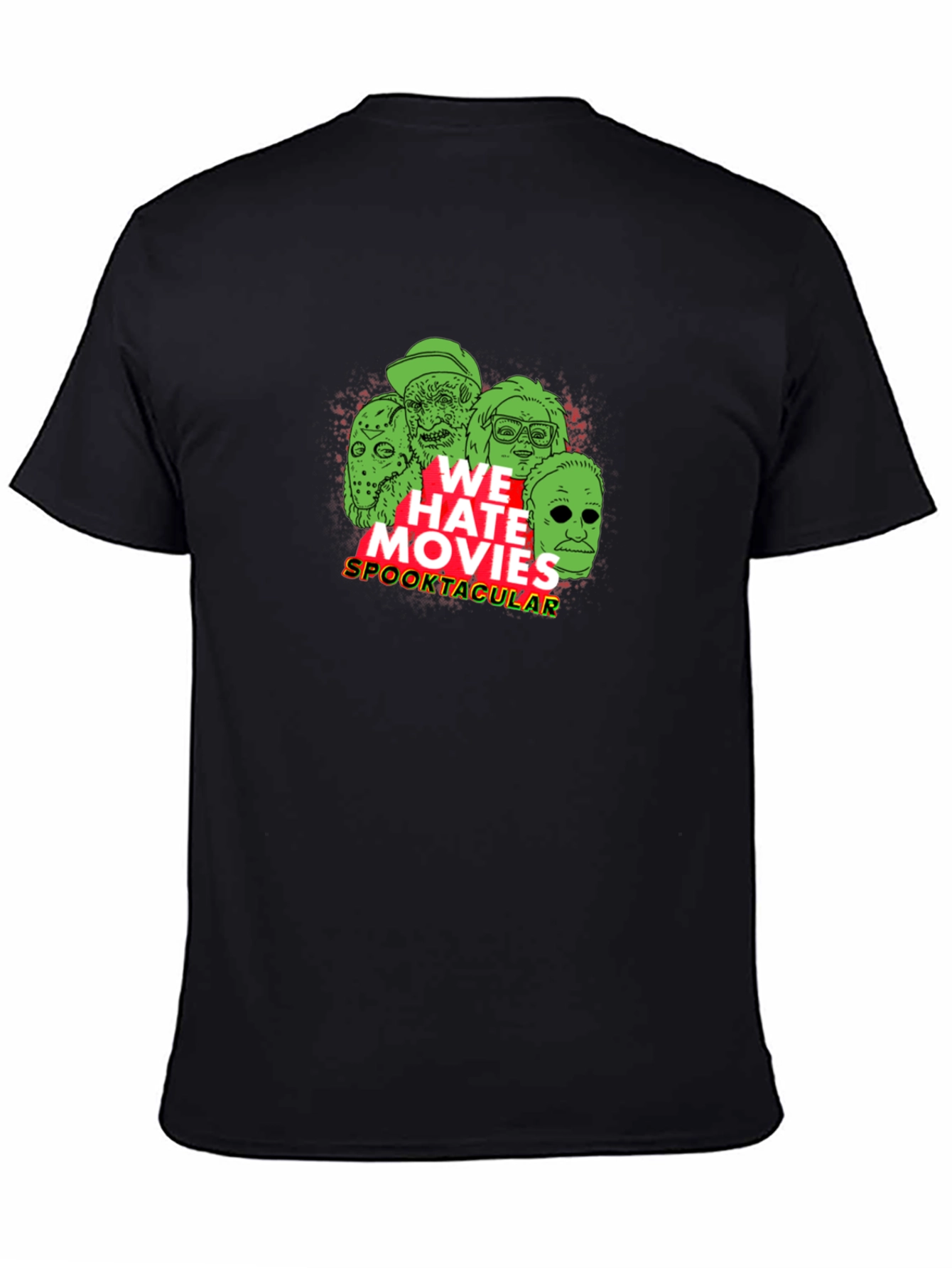We Hate Movies Spooktacular Black T-Shirt
