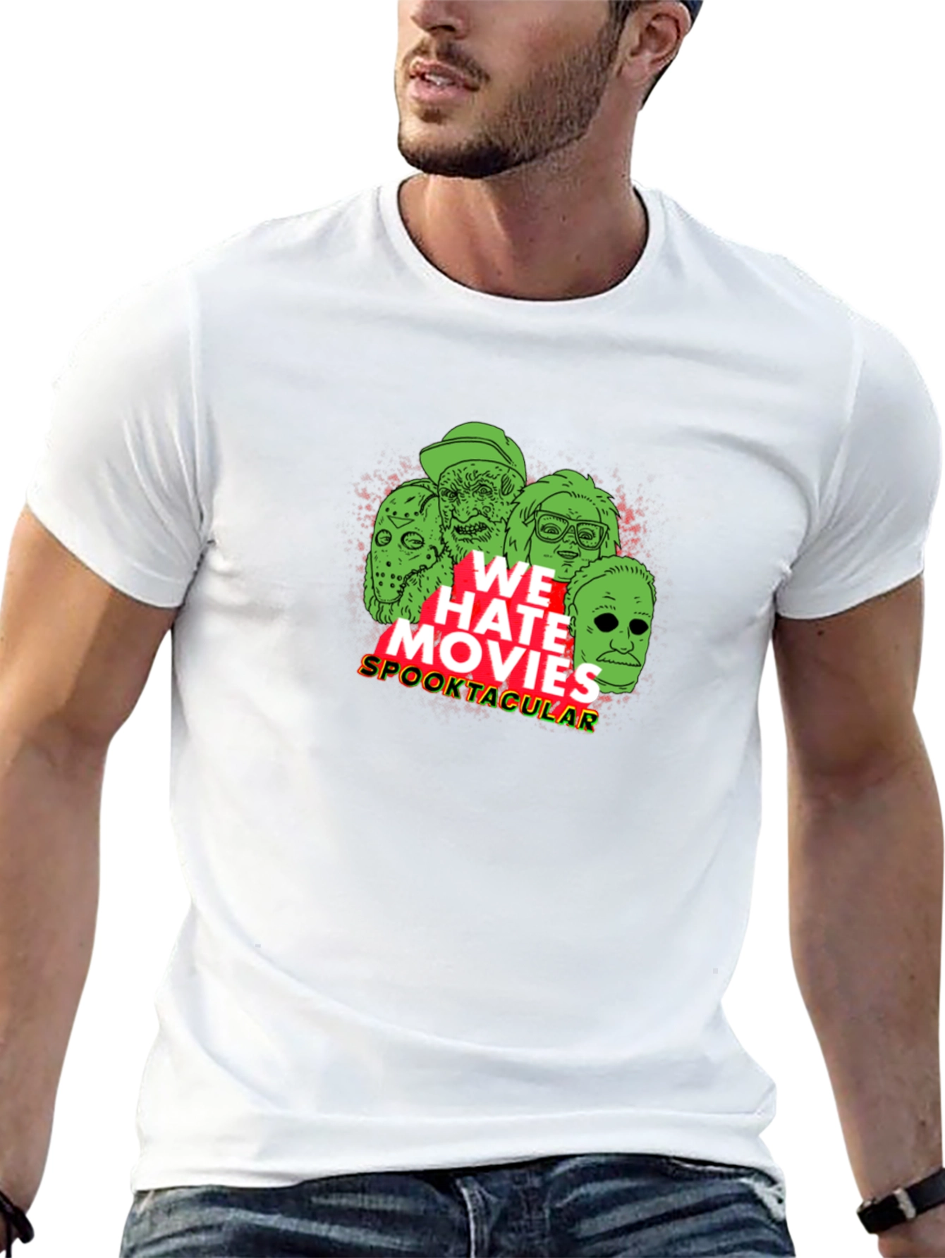 We Hate Movies Spooktacular Black T-Shirt