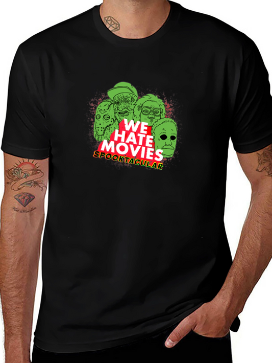 We Hate Movies Spooktacular Black T-Shirt