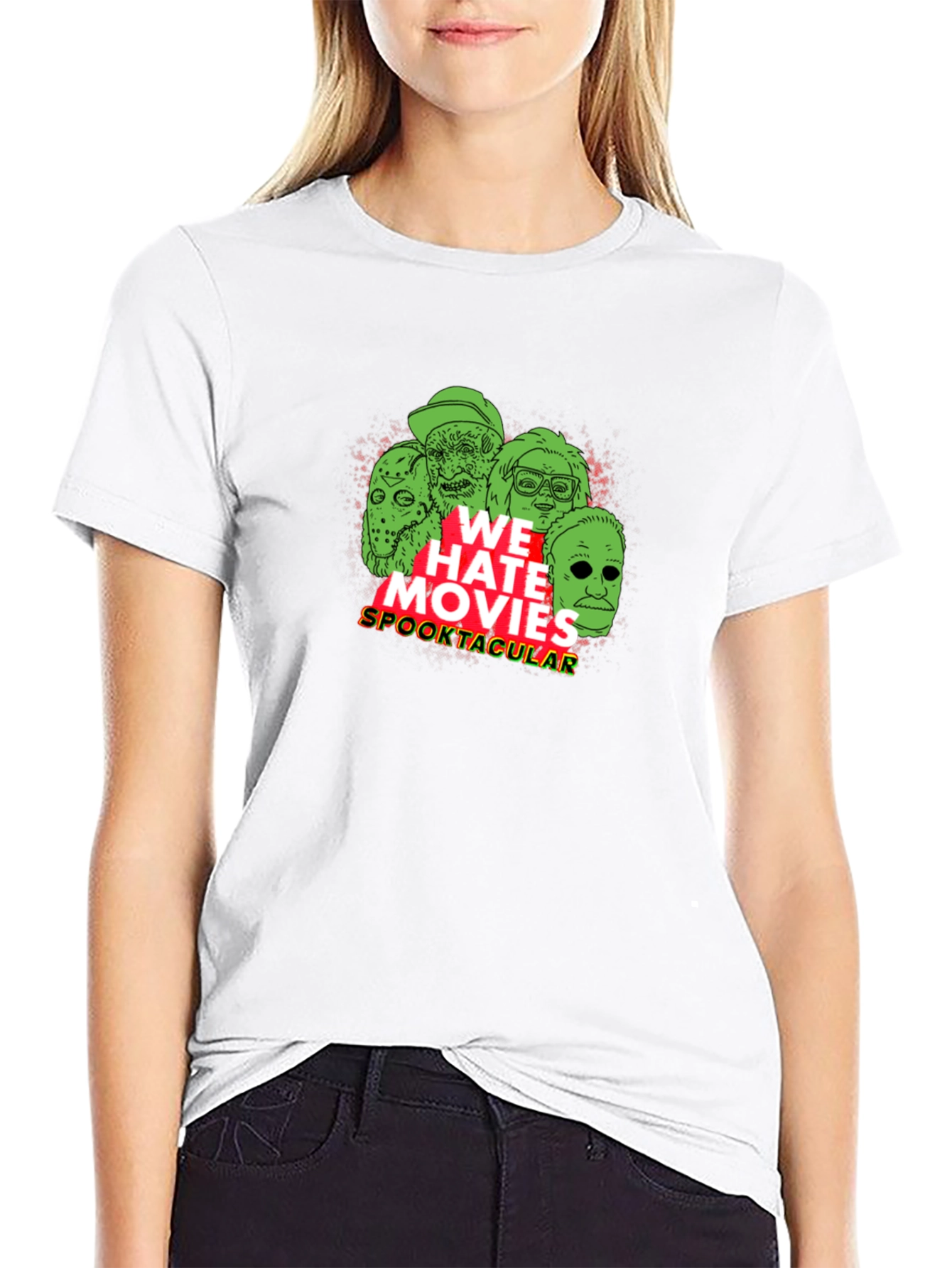 We Hate Movies Spooktacular Black T-Shirt