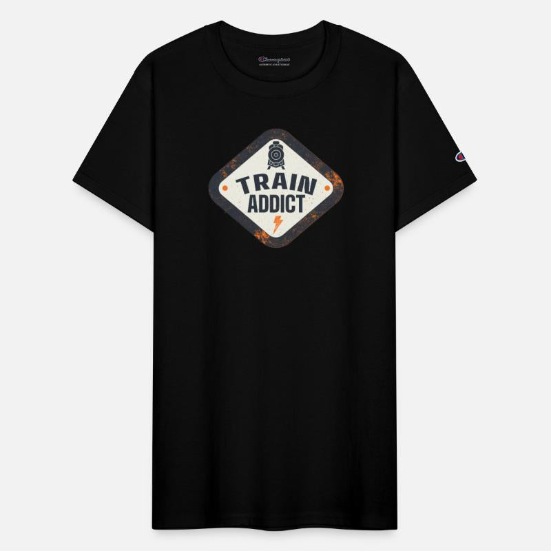 Train Addict Railroad lover Railroader