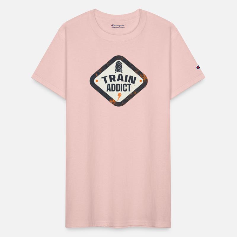 Train Addict Railroad lover Railroader