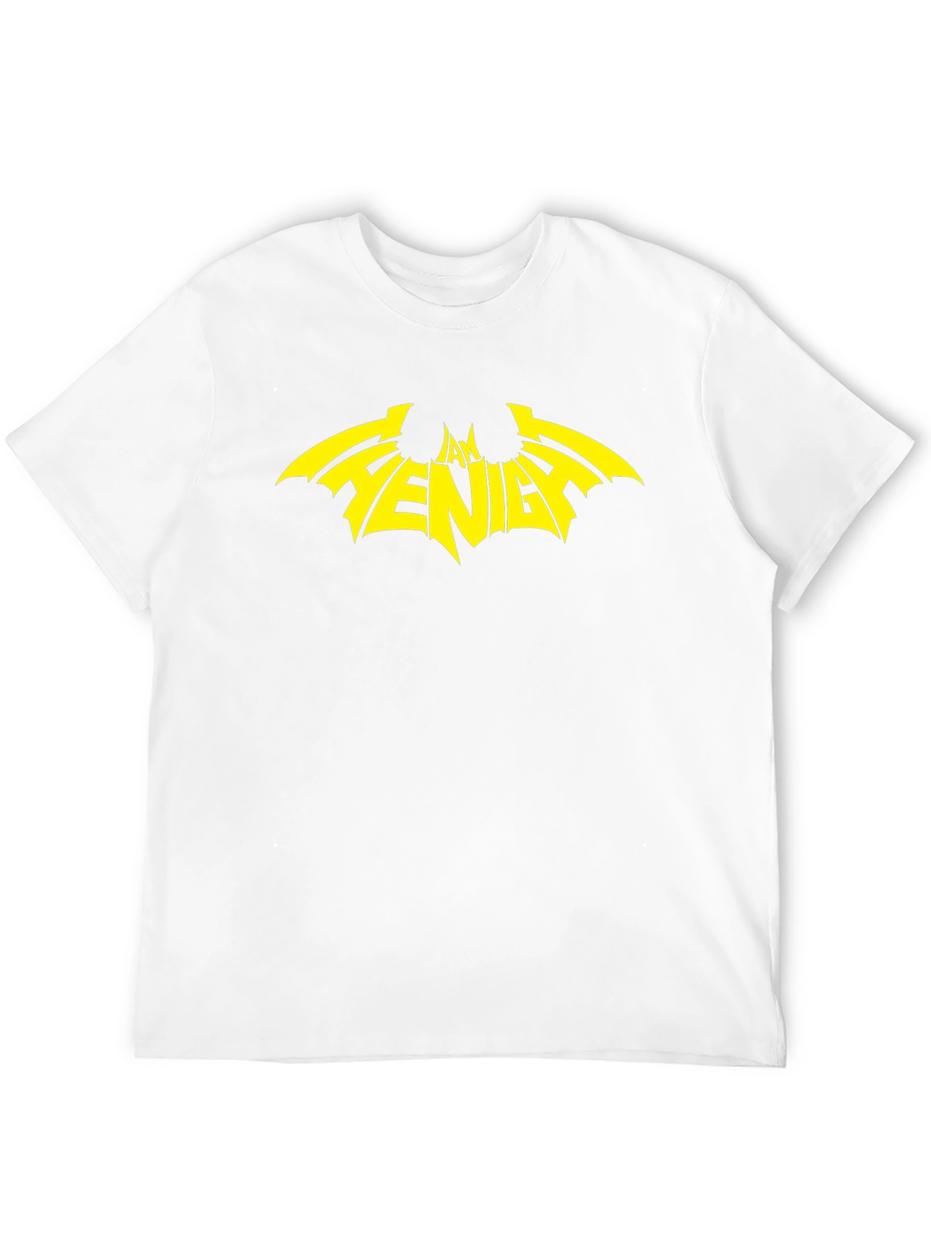 I AM VENGEANCE Batman Inspired Graphic Tee - Black
