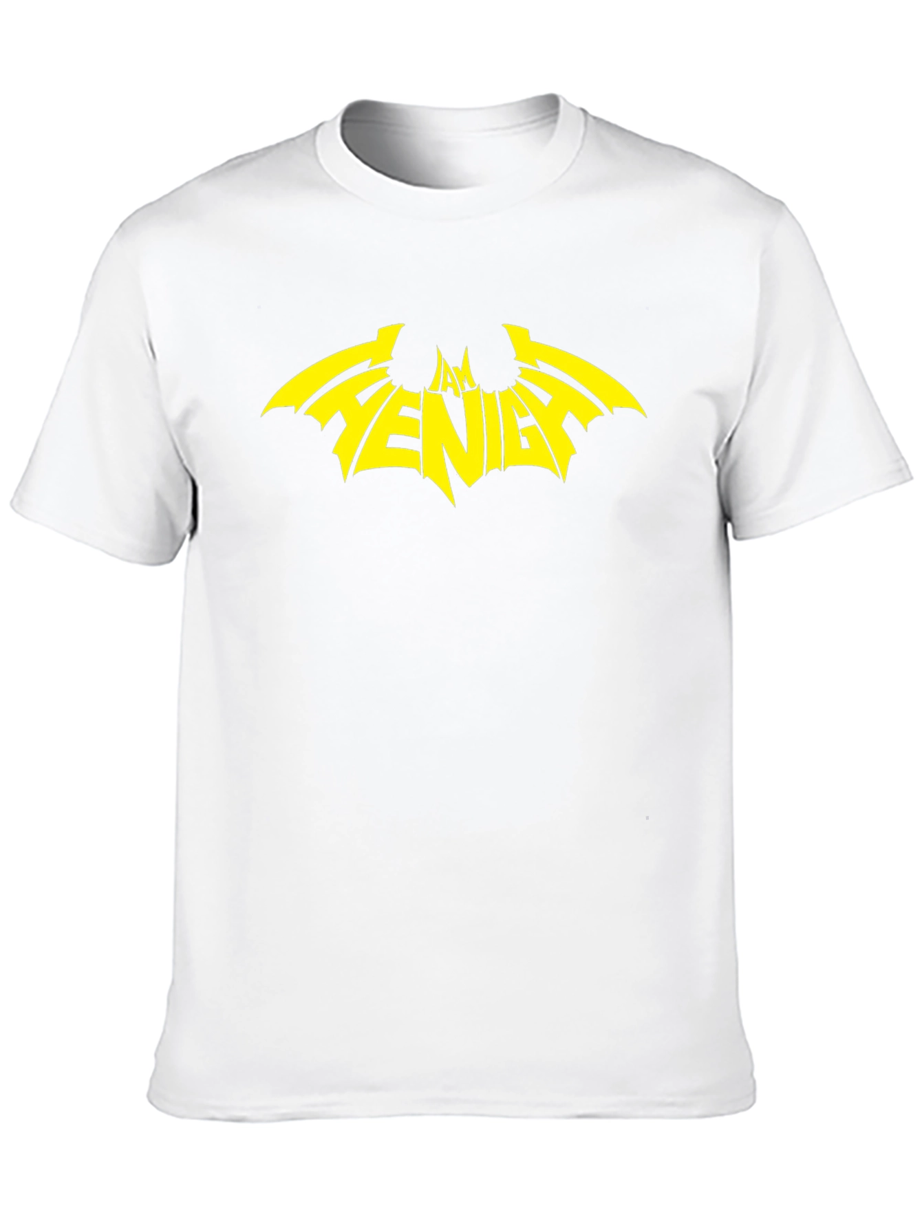 I AM VENGEANCE Batman Inspired Graphic Tee - Black