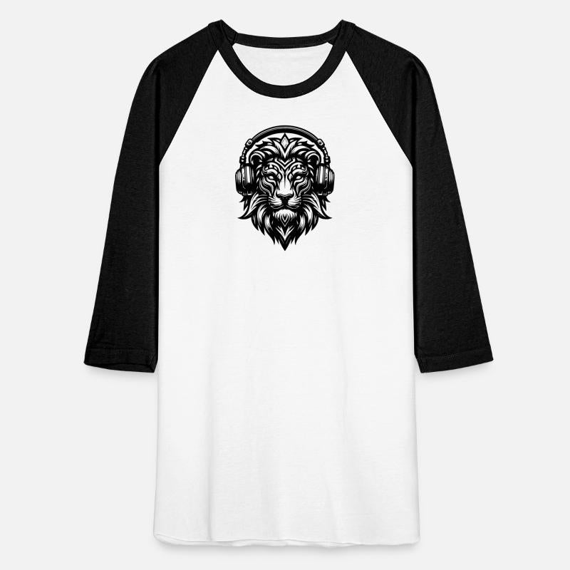 Tribal Tattoo Lion With Headphones
