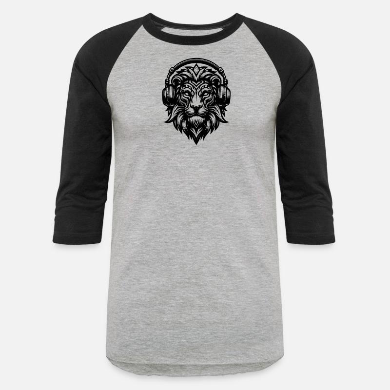 Tribal Tattoo Lion With Headphones