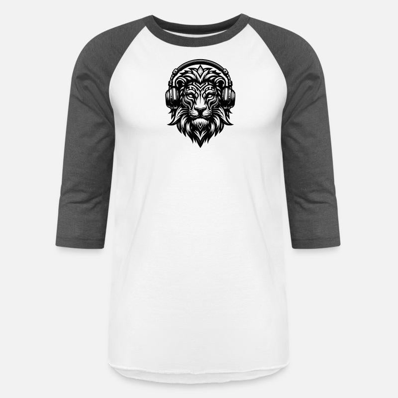 Tribal Tattoo Lion With Headphones