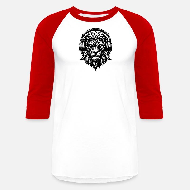 Tribal Tattoo Lion With Headphones