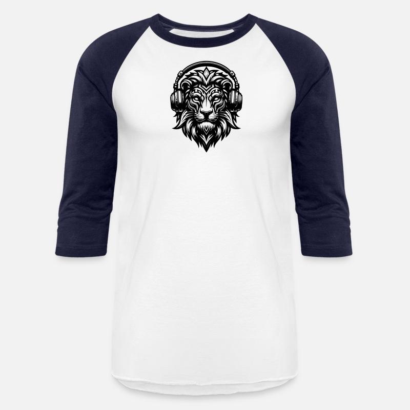 Tribal Tattoo Lion With Headphones