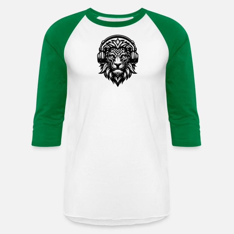 Tribal Tattoo Lion With Headphones