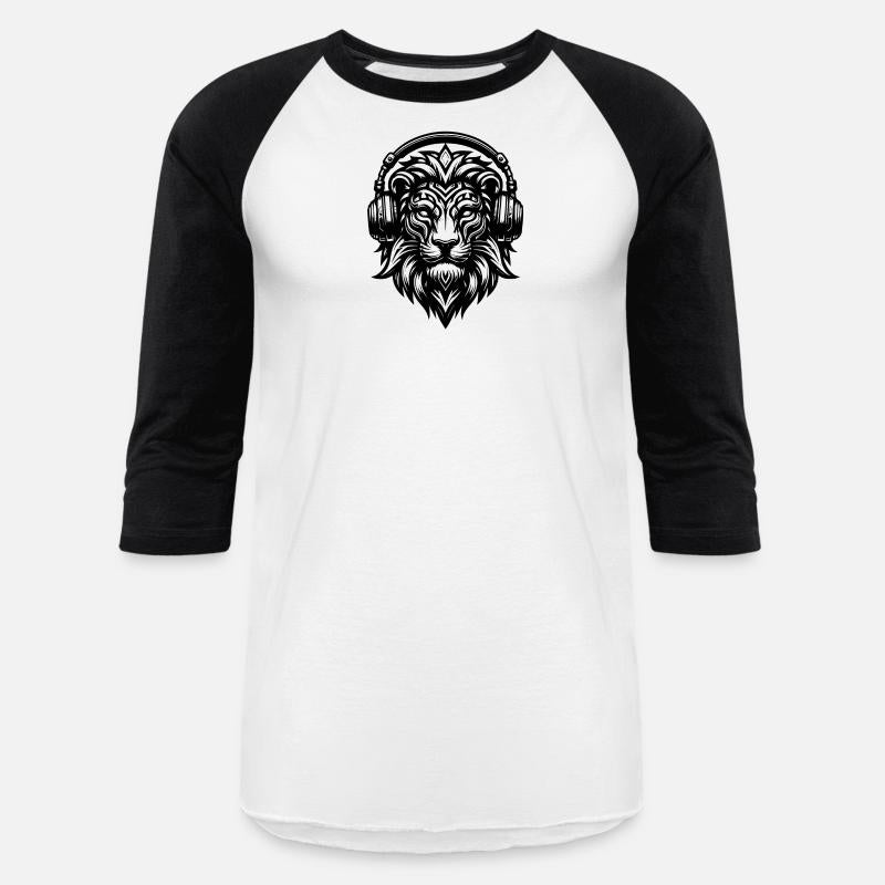 Tribal Tattoo Lion With Headphones