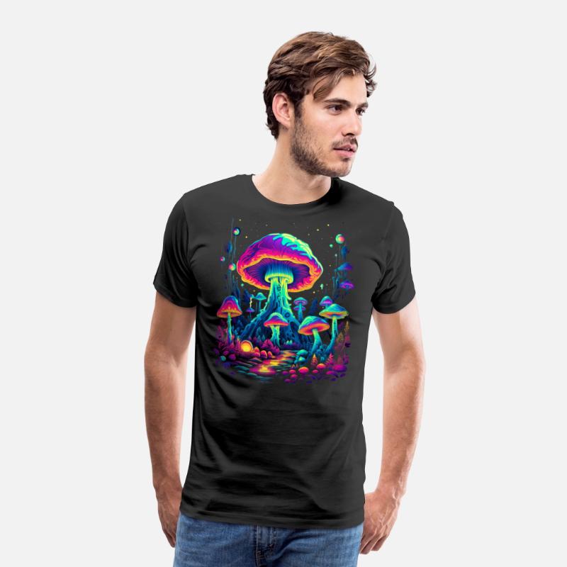 Trippy Mushroom Forest