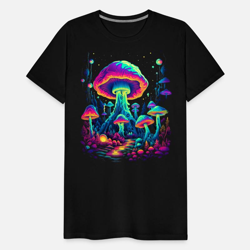 Trippy Mushroom Forest