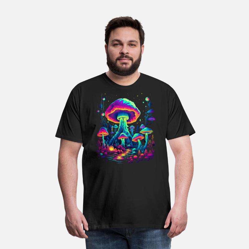 Trippy Mushroom Forest