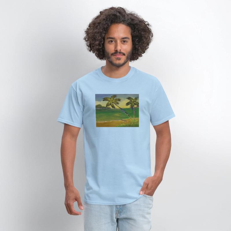 Tropical palm Trees