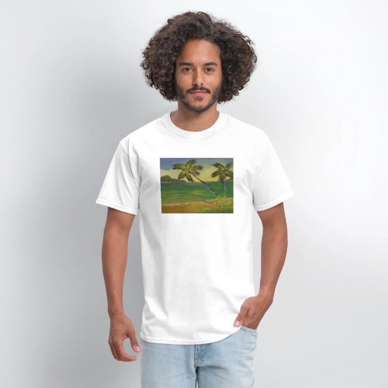 Tropical palm Trees