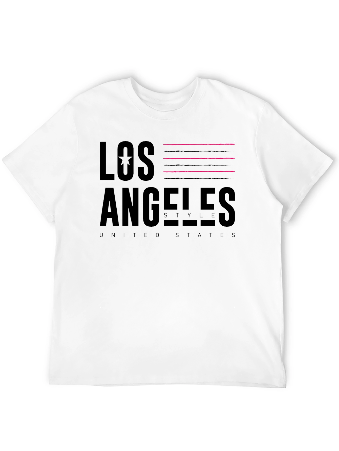 Los Angeles Style T-Shirt - Black