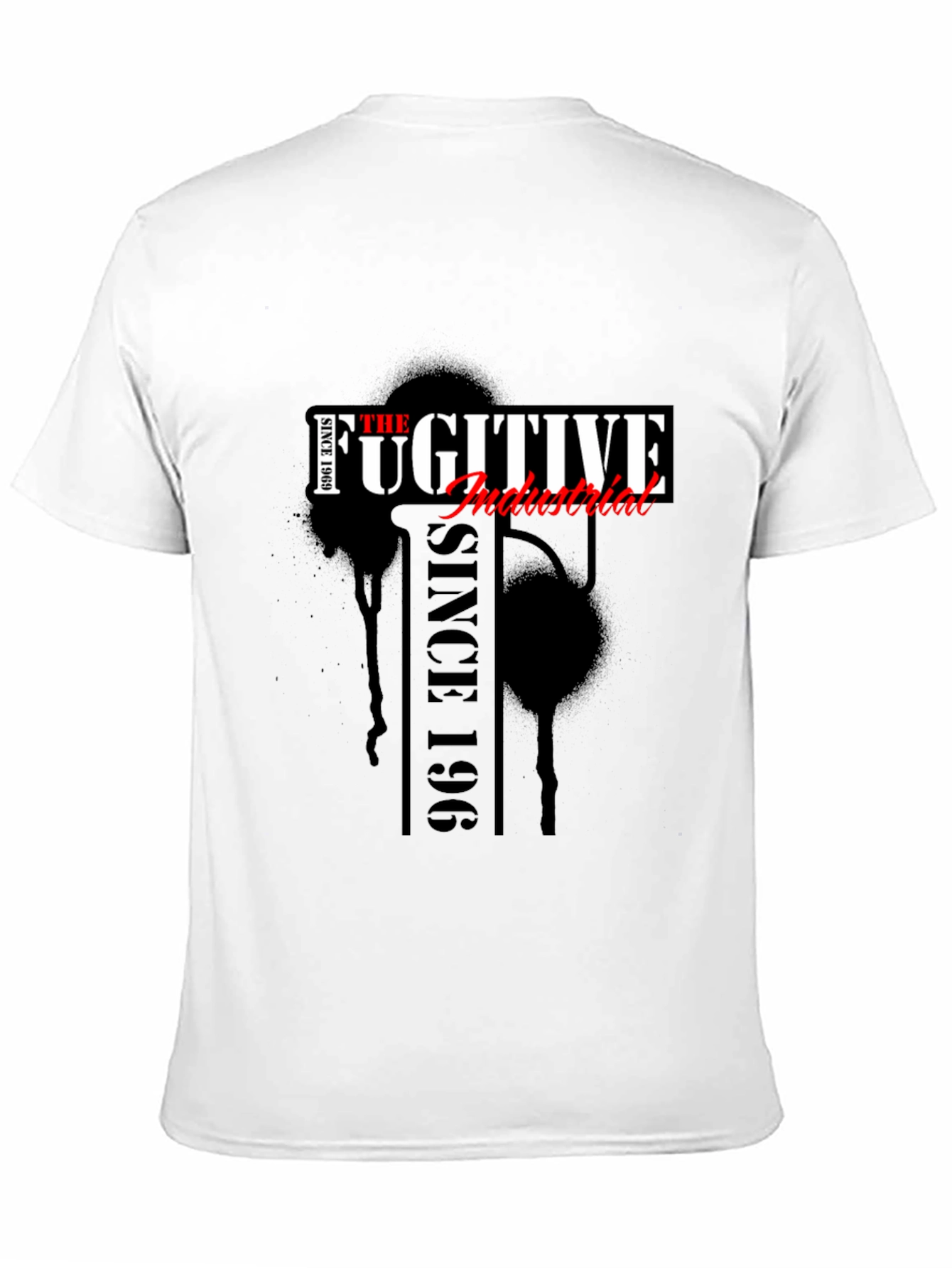 The Fugitive Industrial Black Graphic Tee
