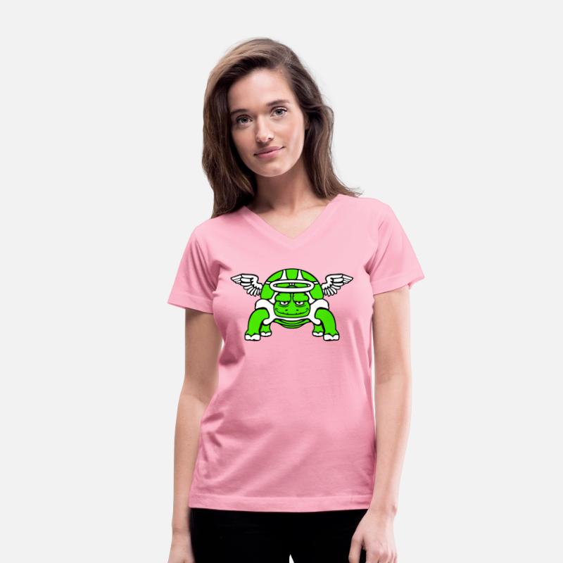 Turtle angel heaven wings halo flying holy funny