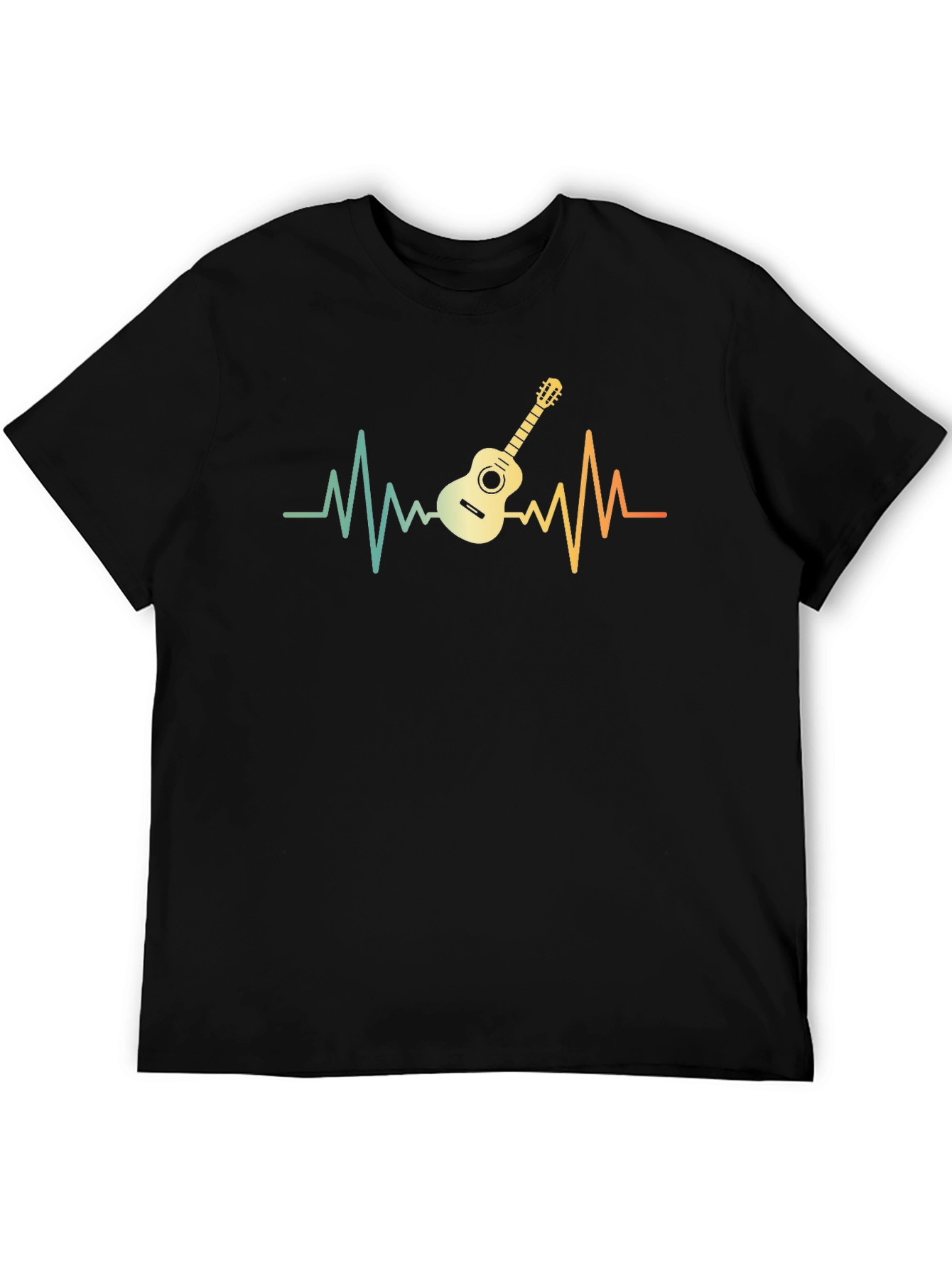 Guitar Heartbeat Graphic Tee
