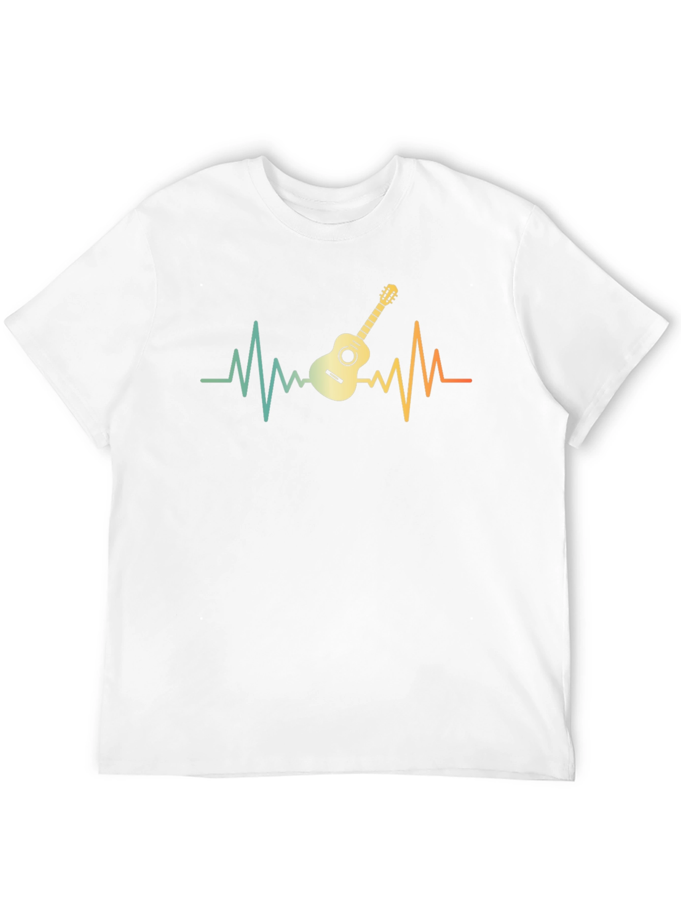 Guitar Heartbeat Graphic Tee