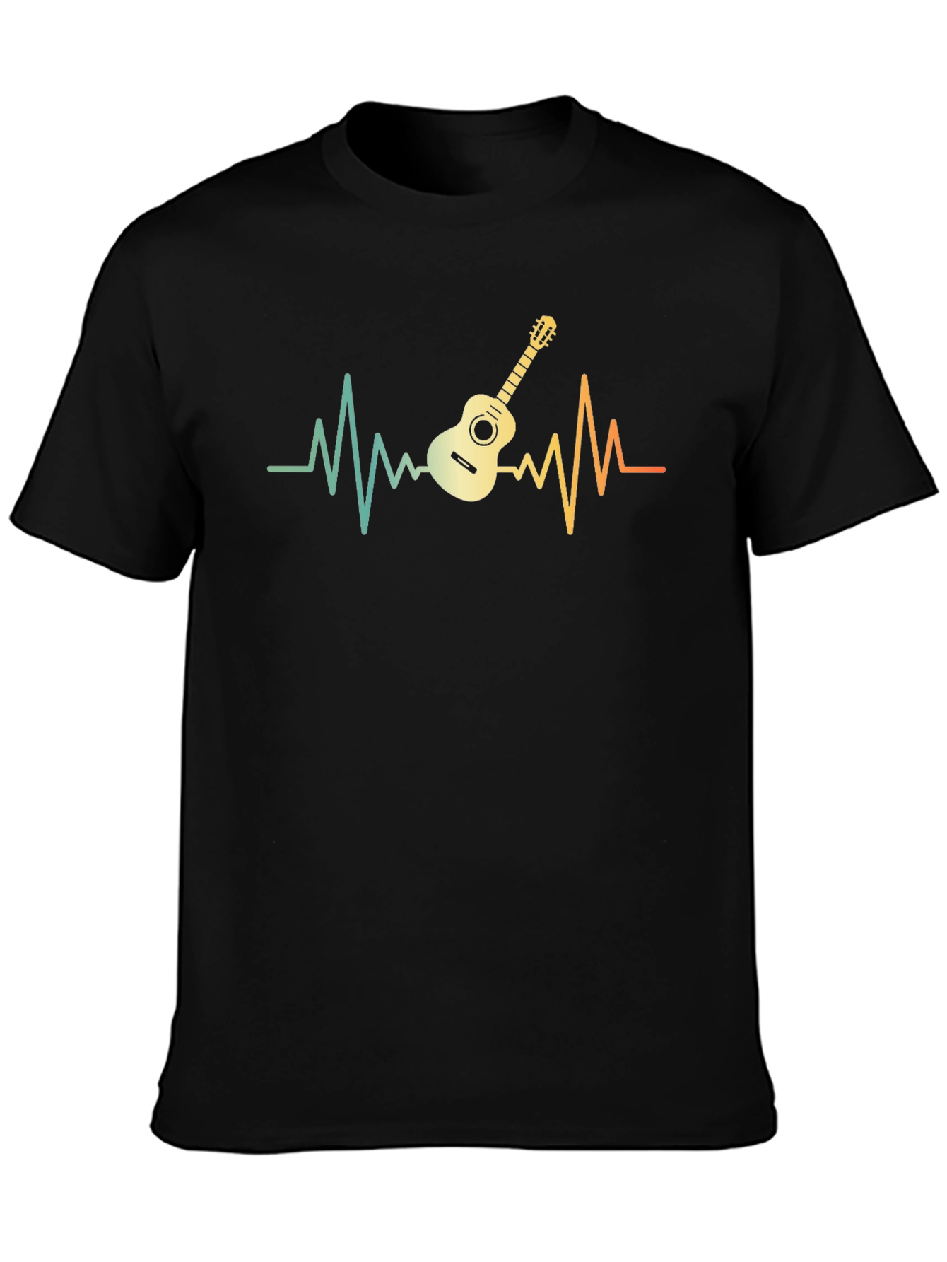 Guitar Heartbeat Graphic Tee