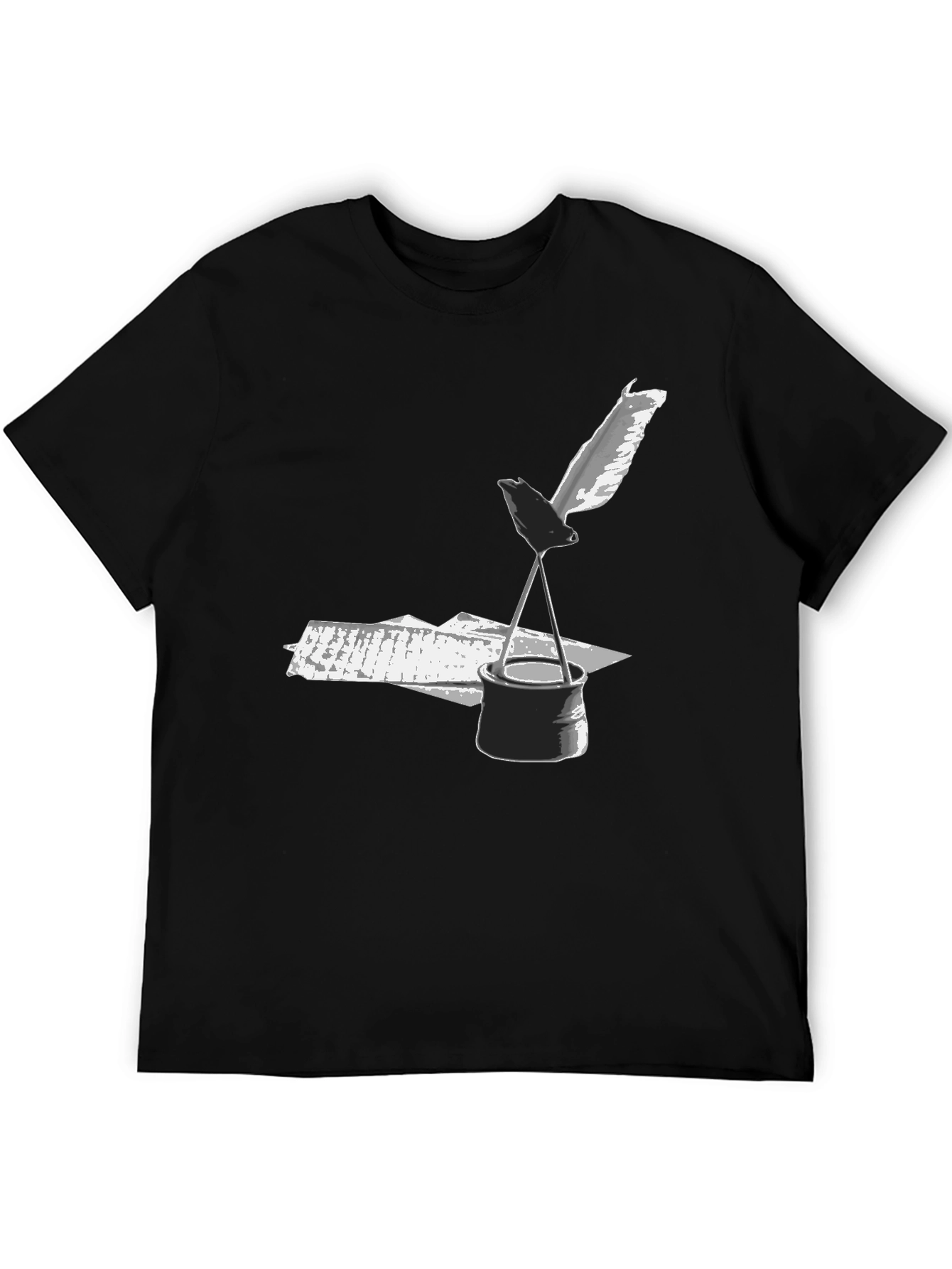Inkwell & Quill Graphic Tee - Black
