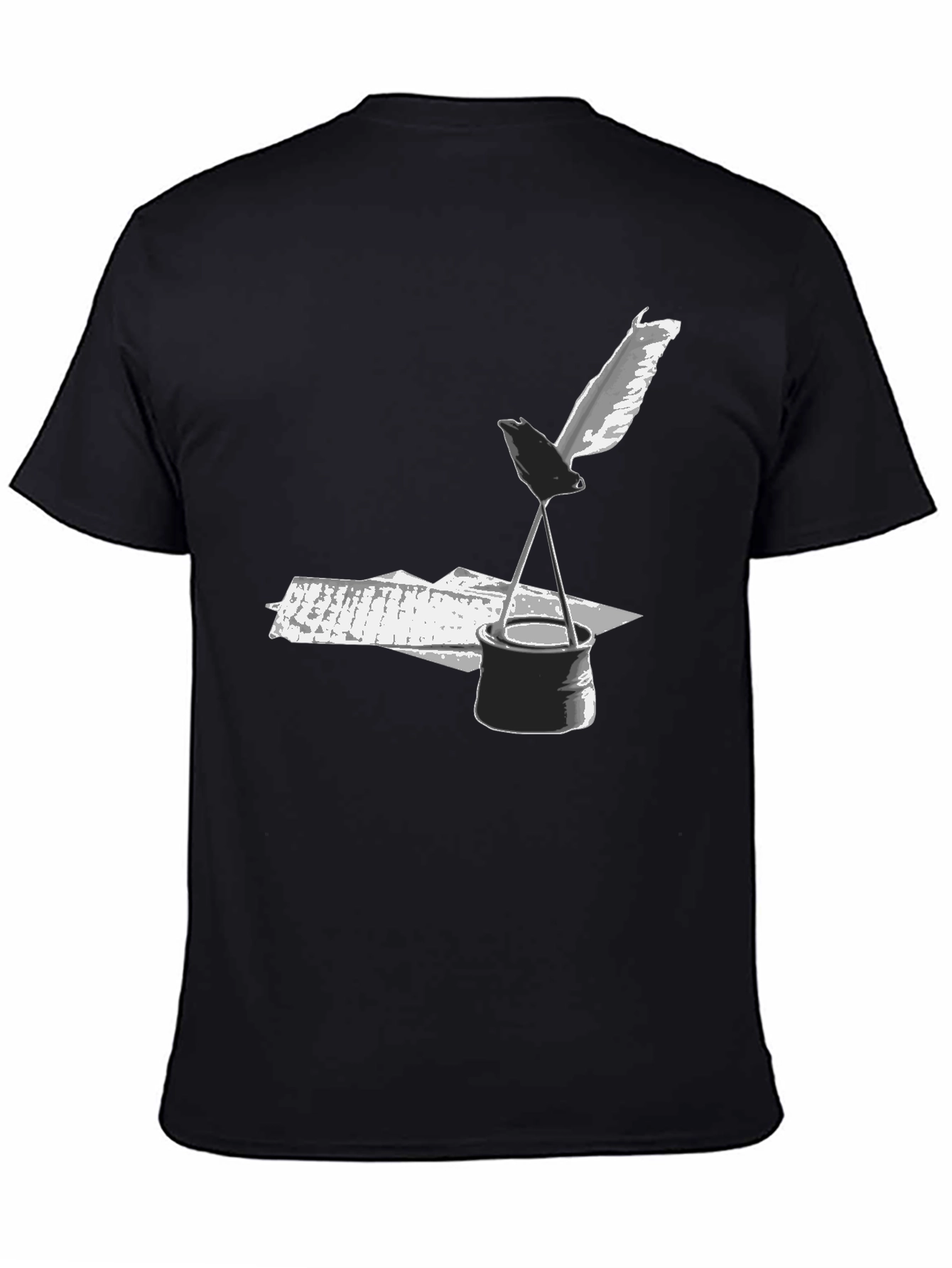 Inkwell & Quill Graphic Tee - Black