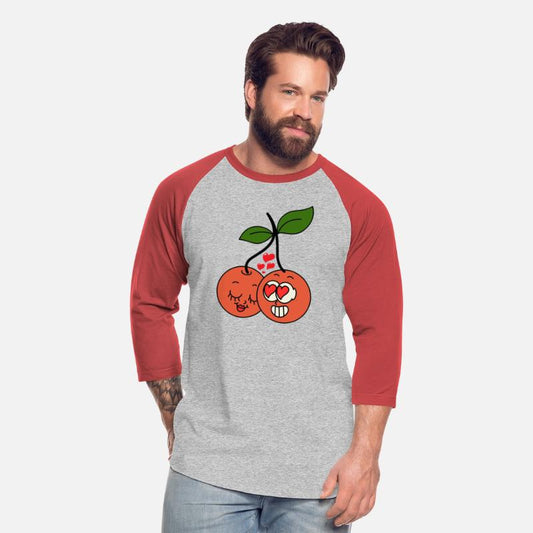 Two cherries in love,Hearts love icon,valentine
