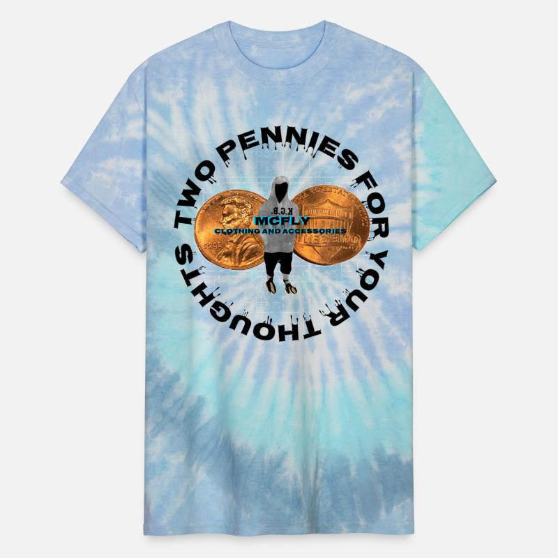 Two Pennies For Your Thoughts Clothing Design