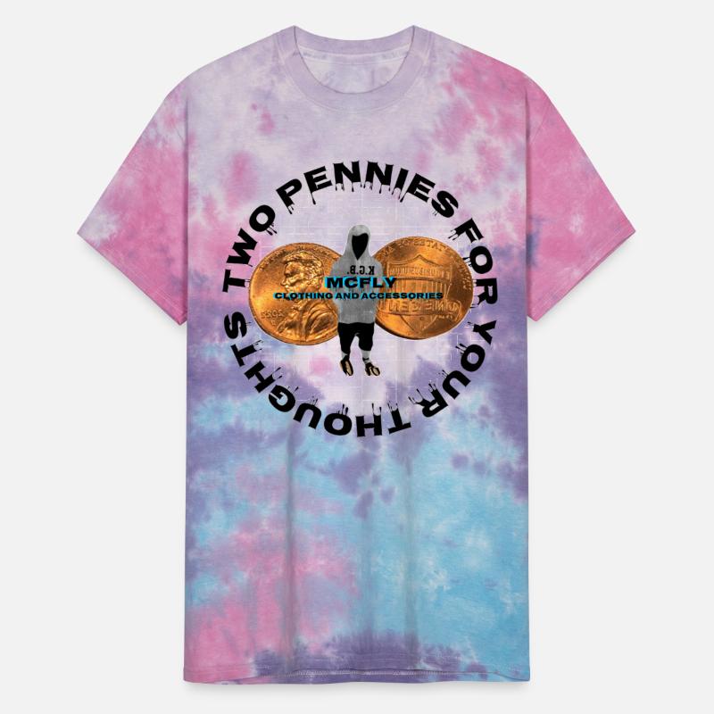 Two Pennies For Your Thoughts Clothing Design