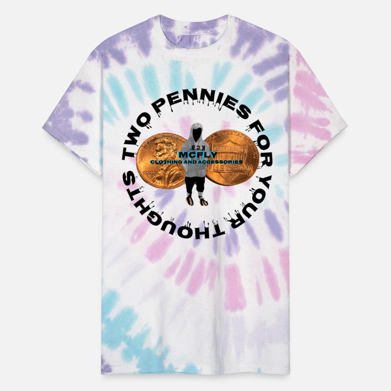 Two Pennies For Your Thoughts Clothing Design