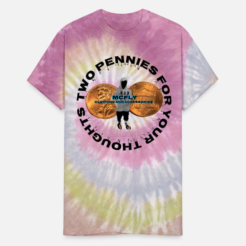Two Pennies For Your Thoughts Clothing Design