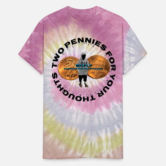 Two Pennies For Your Thoughts Clothing Design