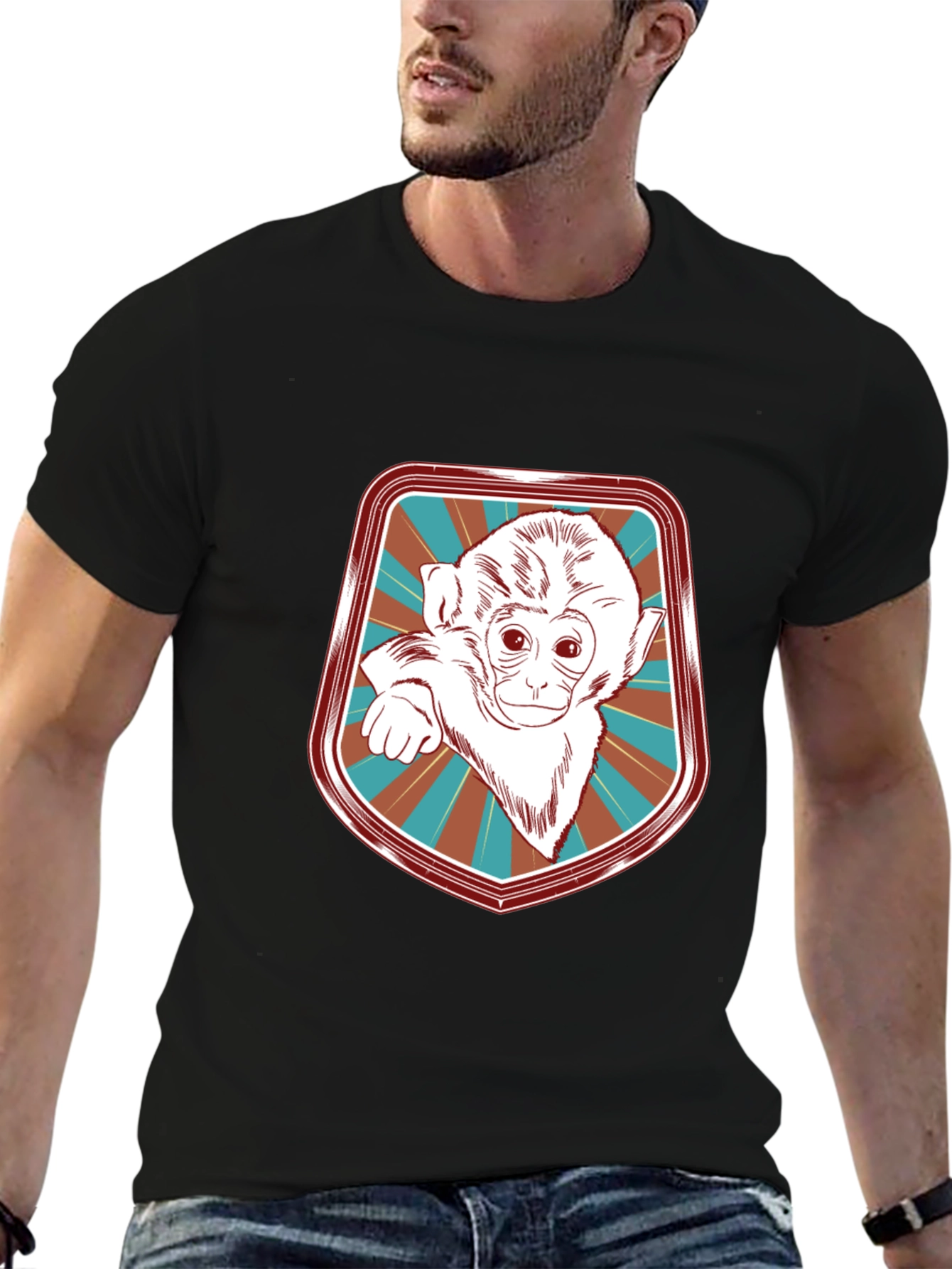 Monkey Graphic Tee - Cool & Quirky