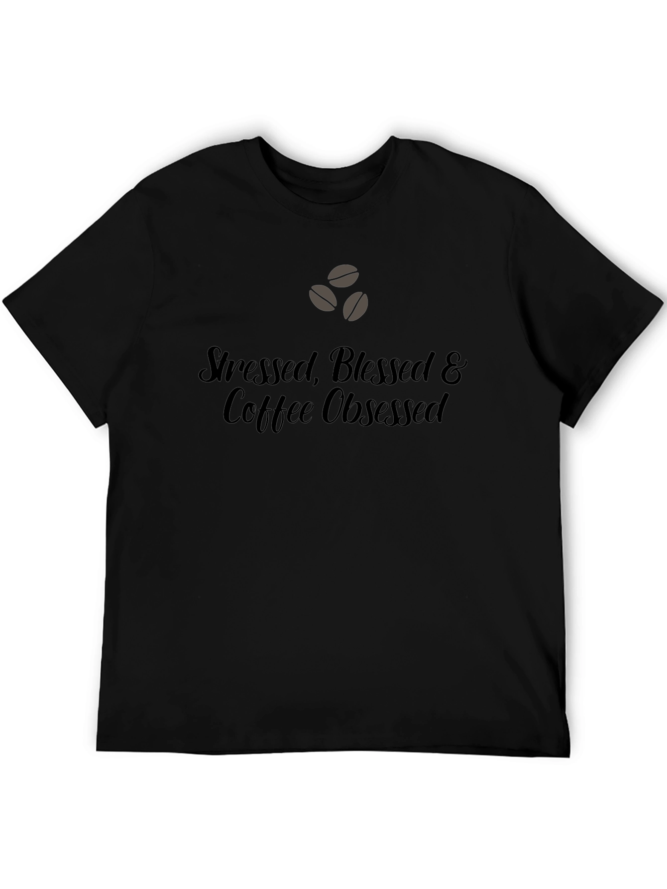 Stressed Blessed Coffee Obsessed Tee