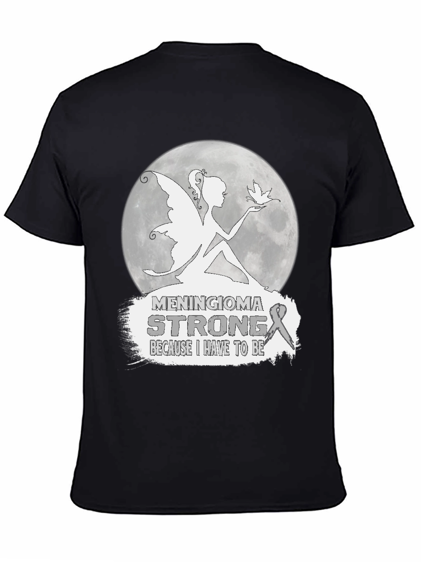 Meningioma Strong Fairy T-Shirt - Support Awareness