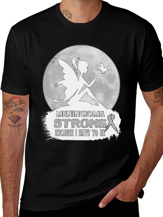 Meningioma Strong Fairy T-Shirt - Support Awareness