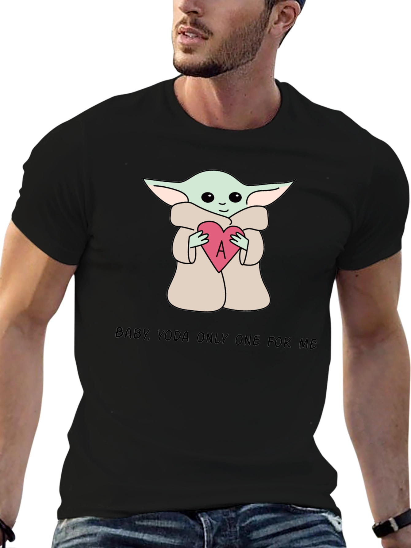 Baby Yoda One For Me Graphic T-Shirt