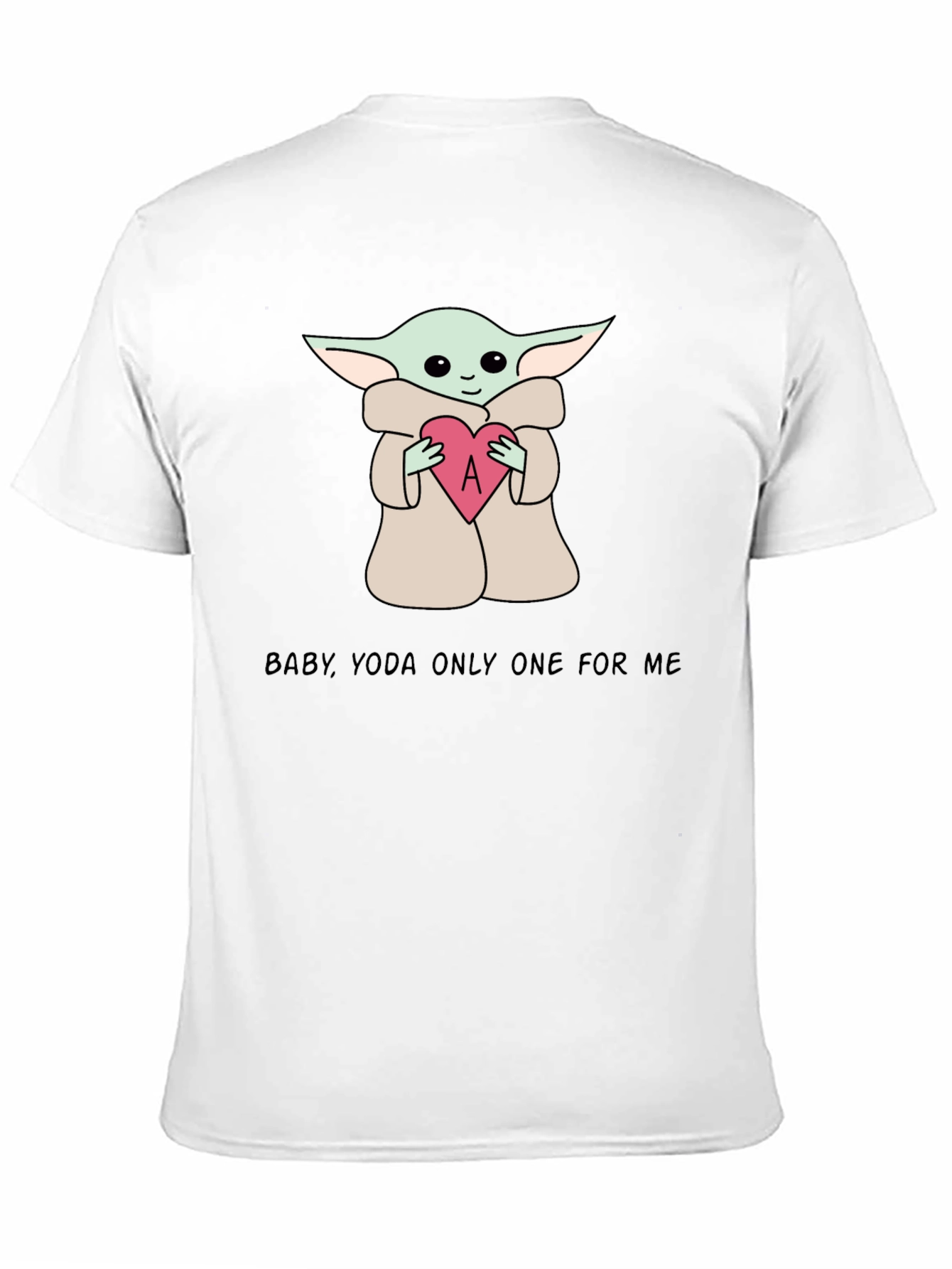 Baby Yoda One For Me Graphic T-Shirt