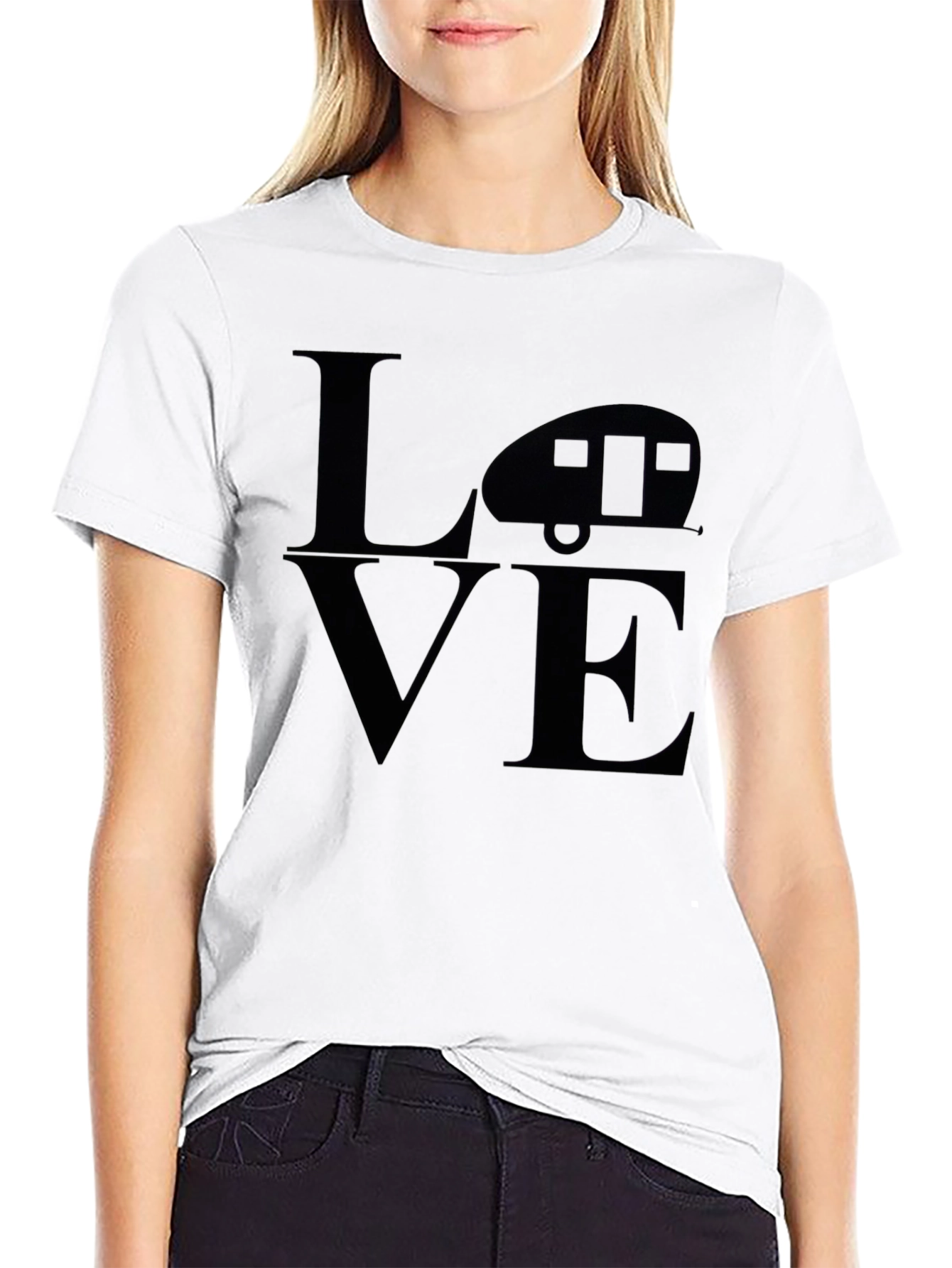 Love Camping T-Shirt - RV Camper Graphic Tee