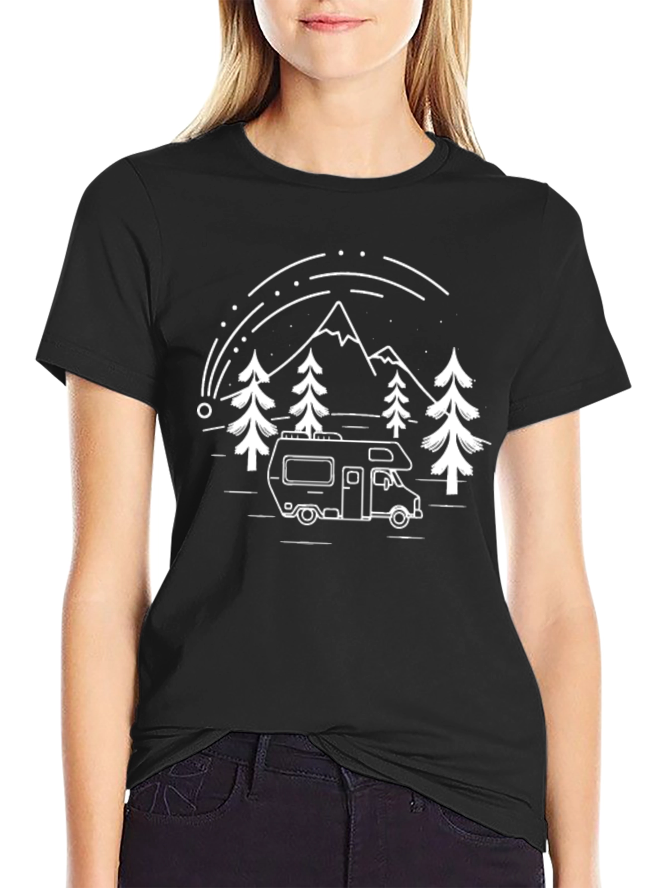 Camping Adventure Graphic Tee - Outdoor Camper