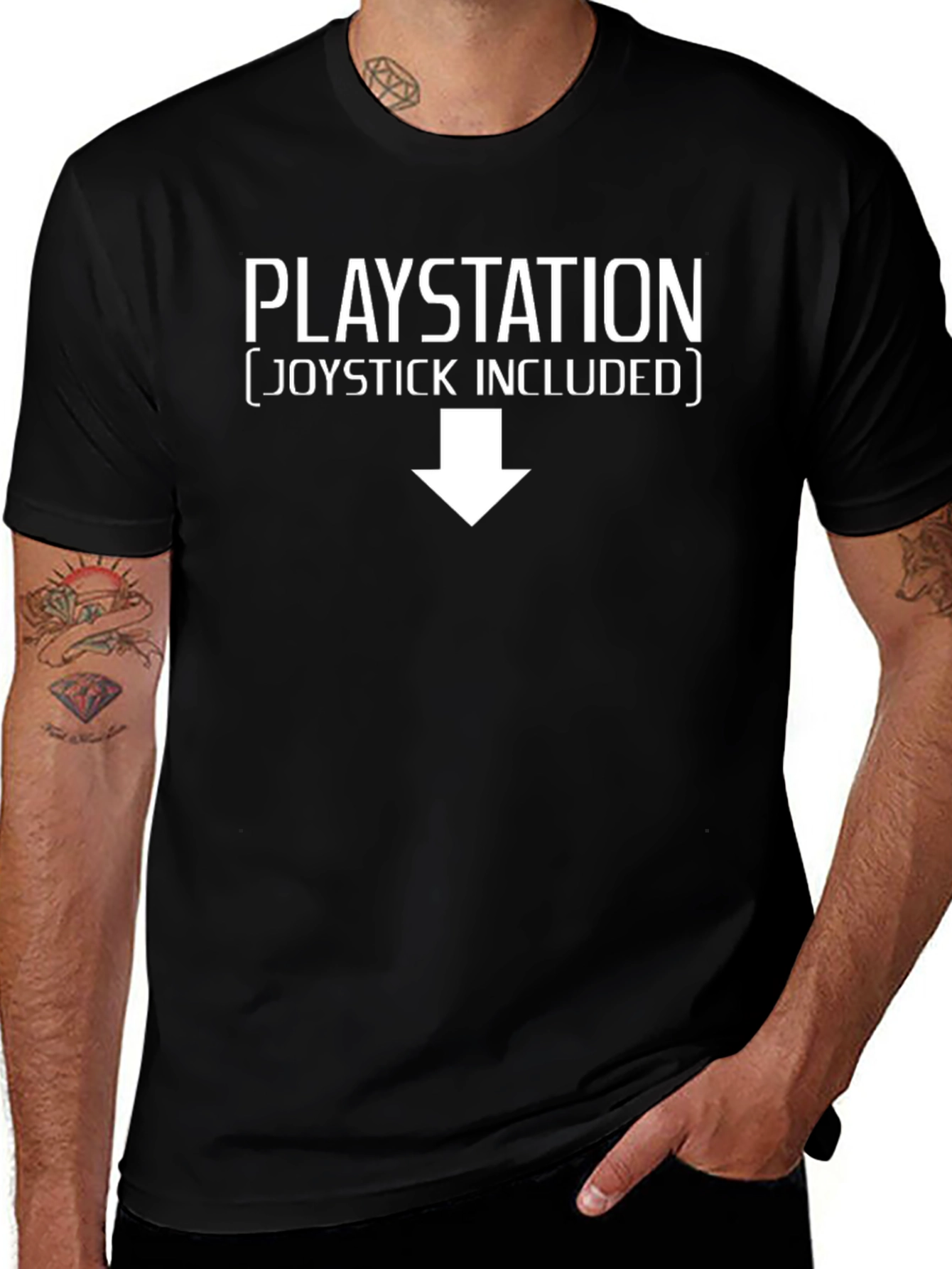 Playstation Joystick Included Graphic Tee