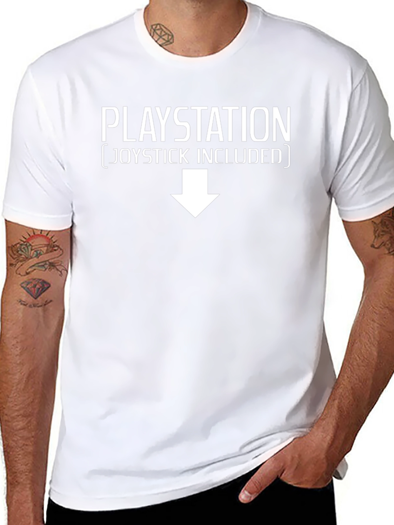 Playstation Joystick Included Graphic Tee