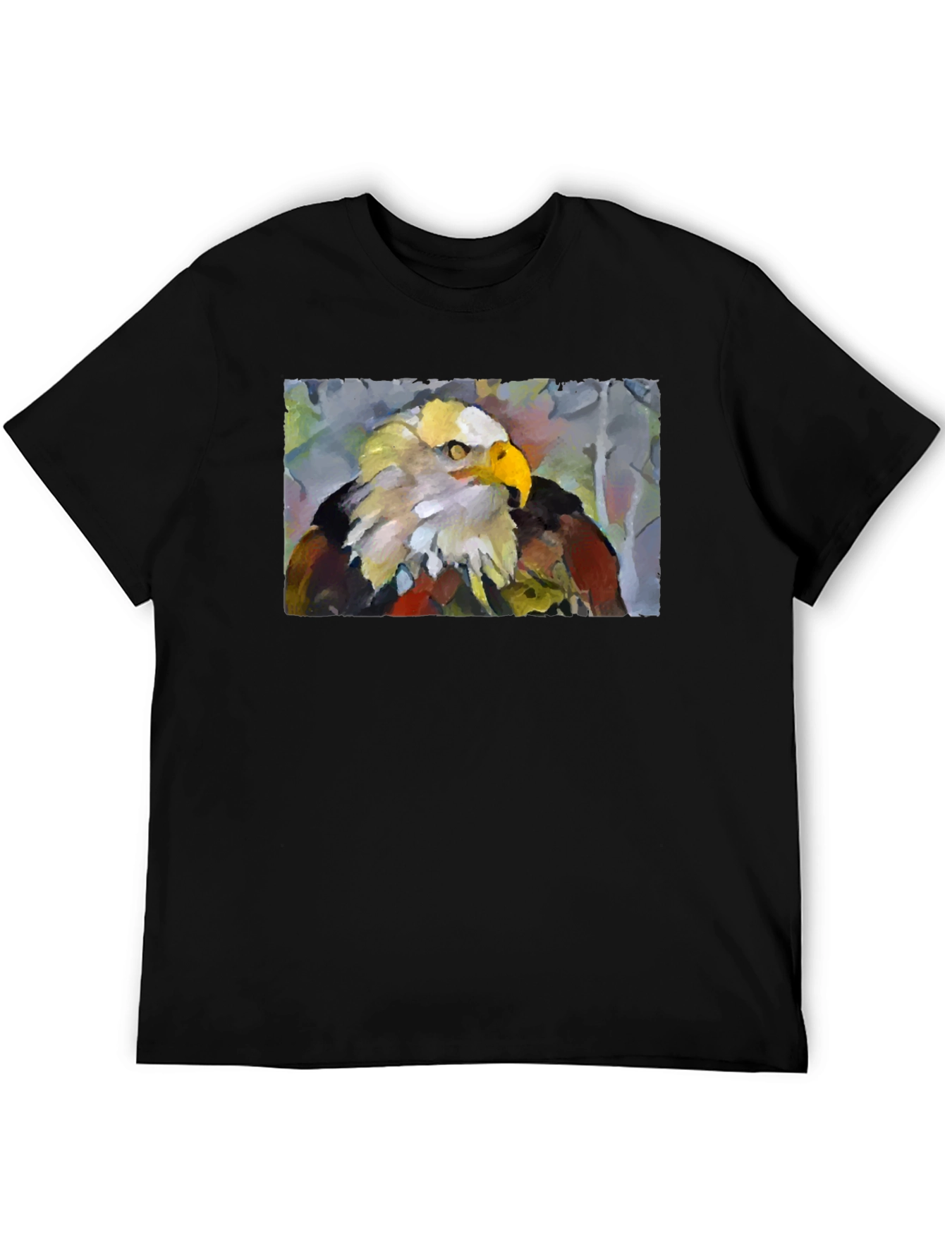 Eagle Graphic T-Shirt - Bold Artistic Design