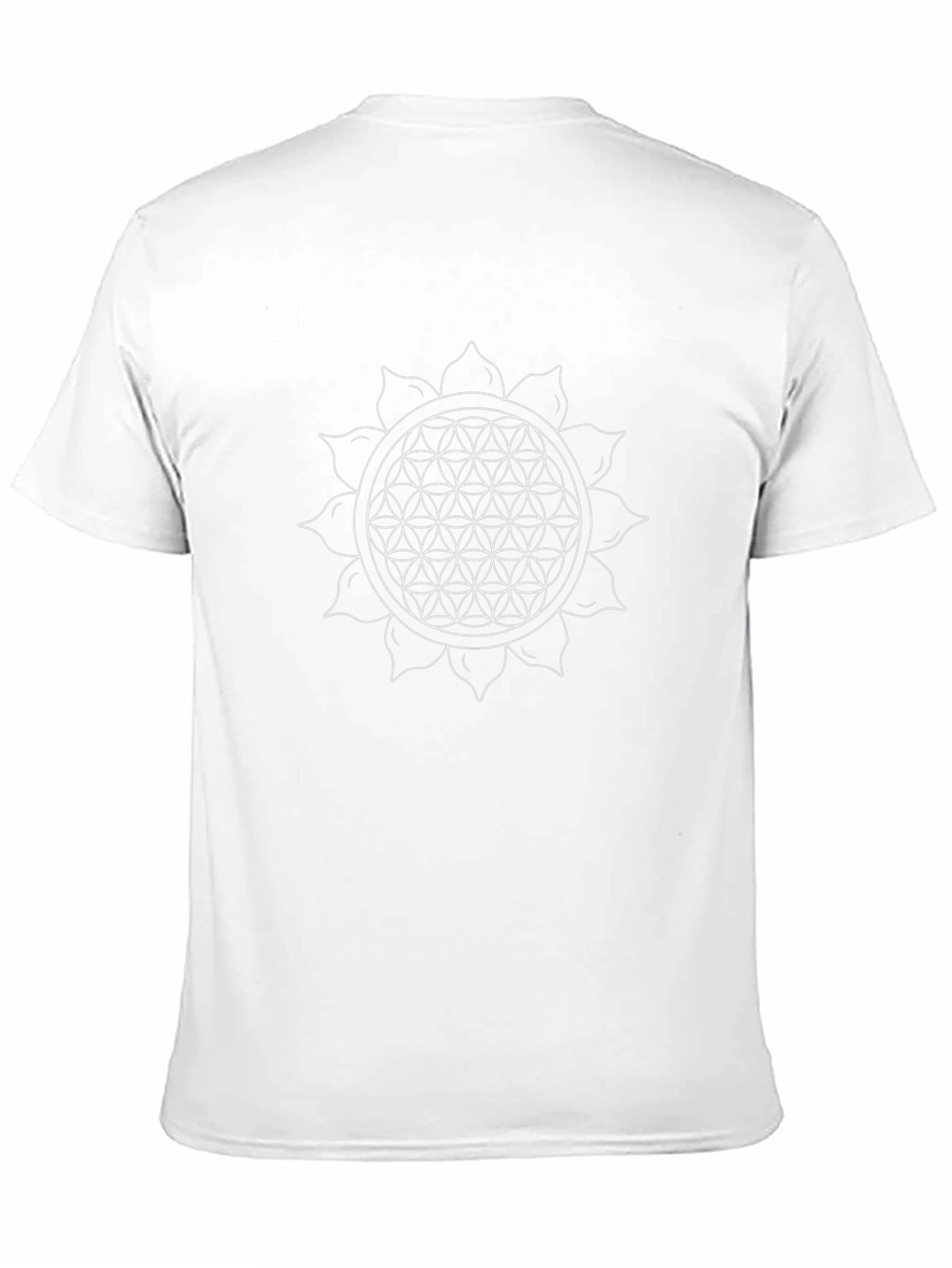 Flower of Life Graphic Tee - Sacred Geometry Shirt