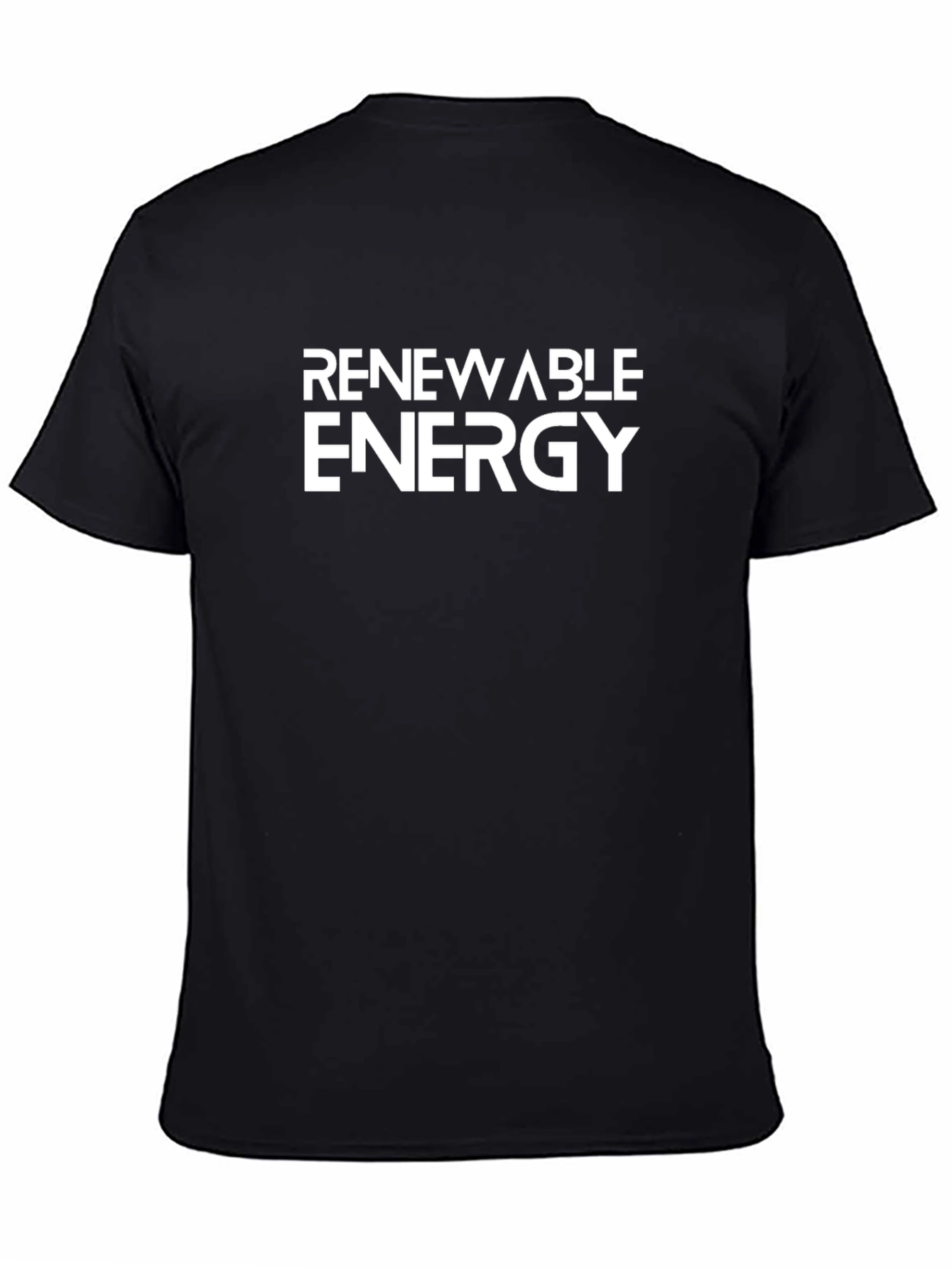 Renewable Energy Black Graphic Tee
