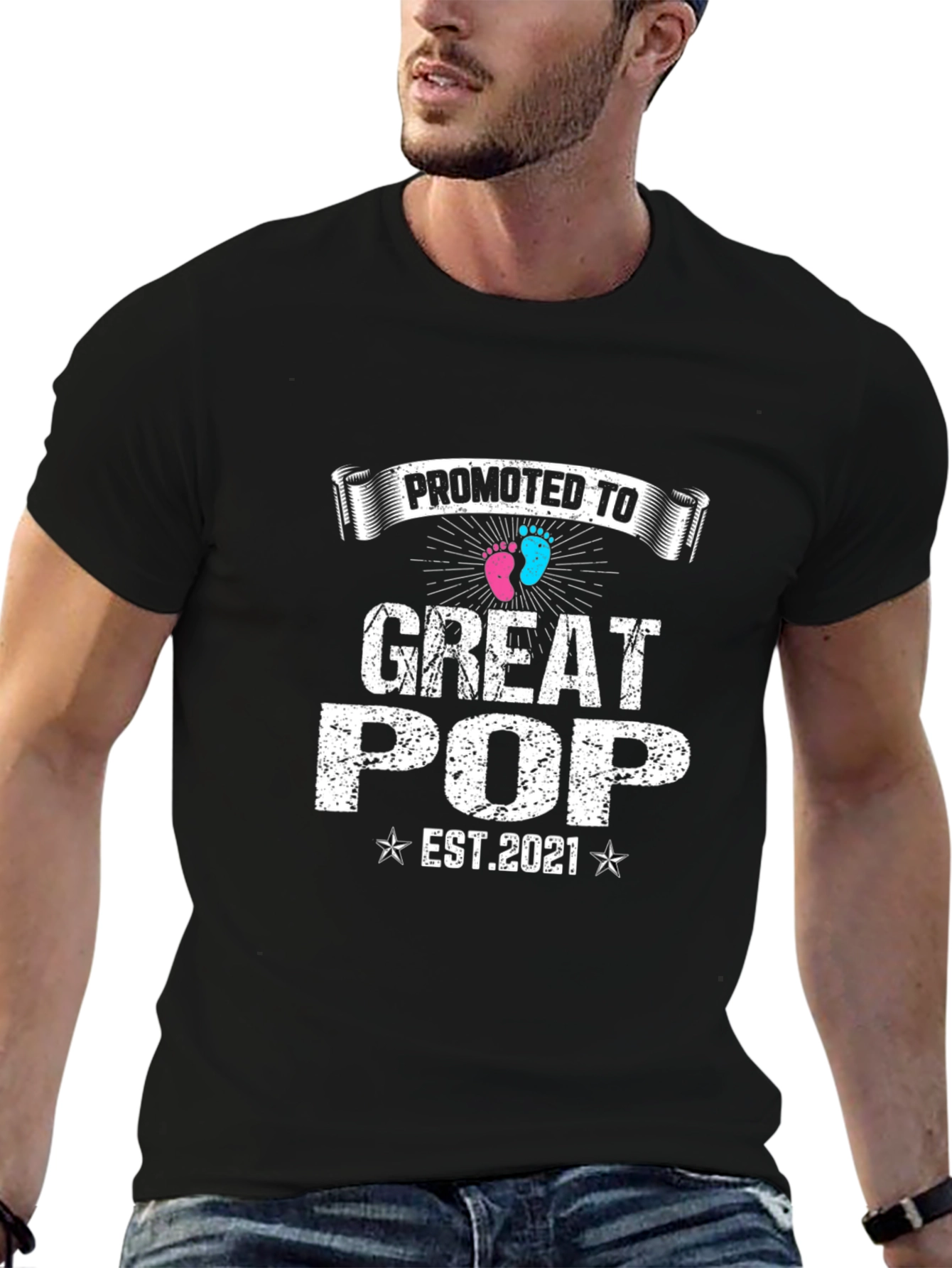 Promoted To Great Pop EST 2021 T-Shirt