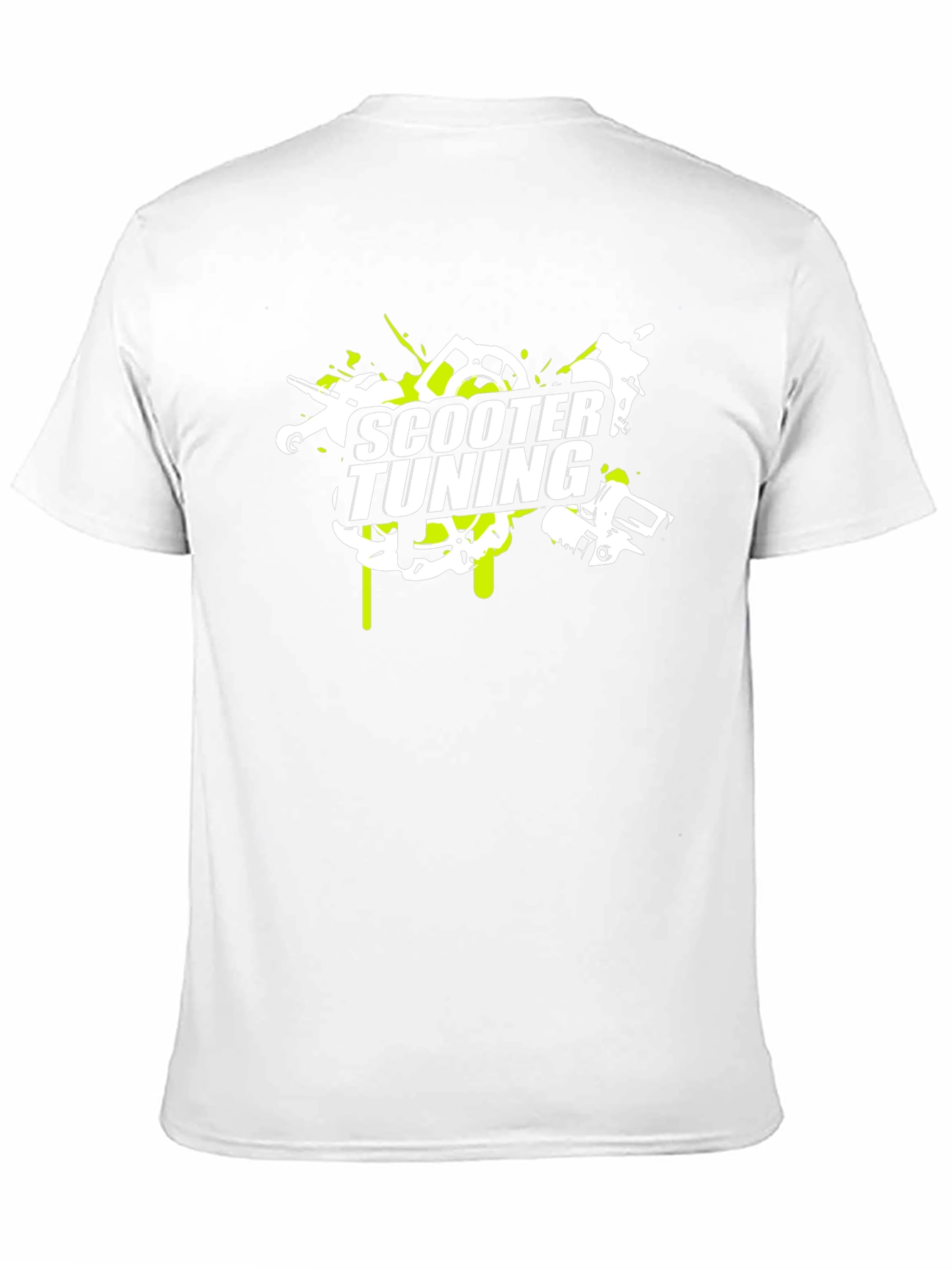 Scooter Tuning Graphic Tee - Black